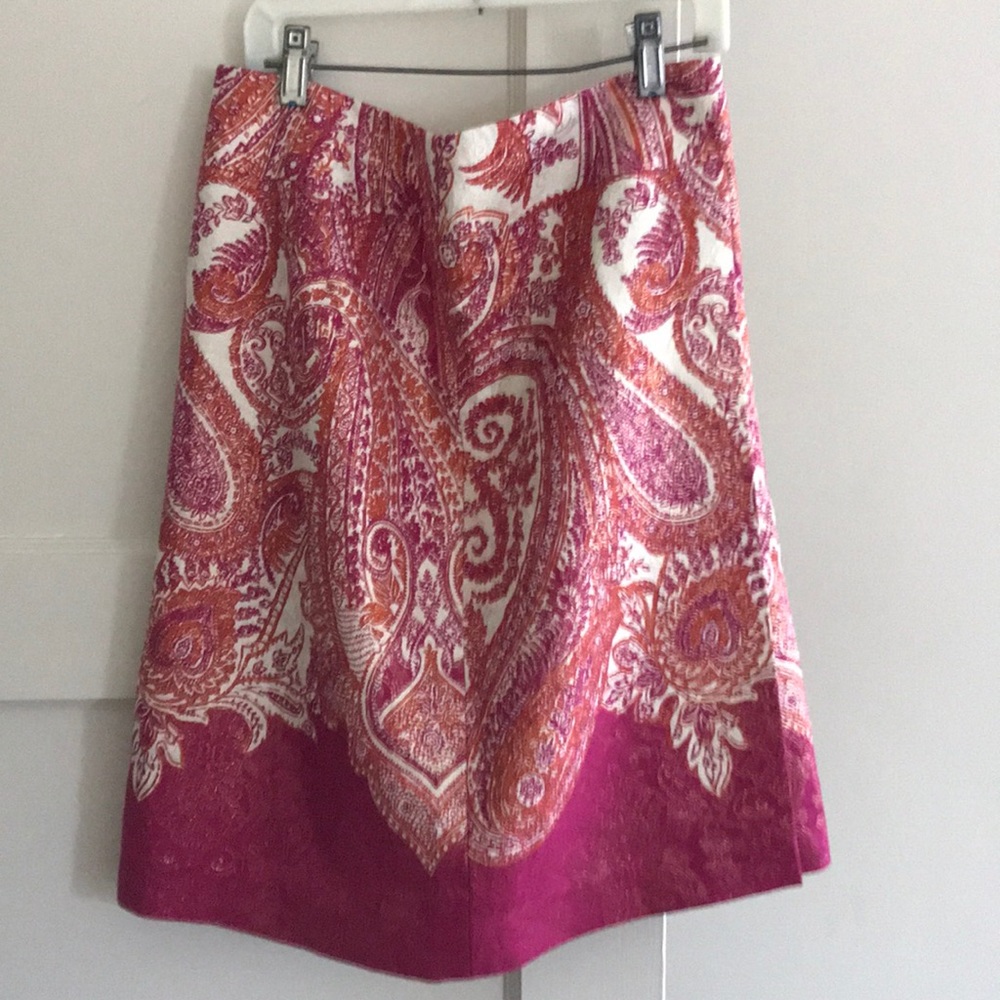 Paisley shimmering skirt